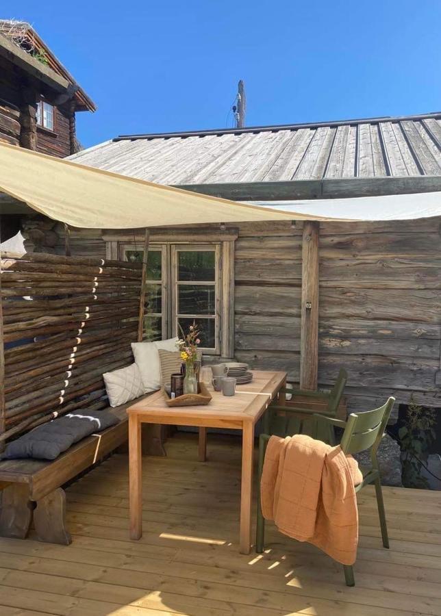 Sauefjoset - Idyllisk Gardstun Fra 1800-Tallet Skjåk エクステリア 写真